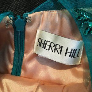 Sherri Hill 50513 Jade Green Dress